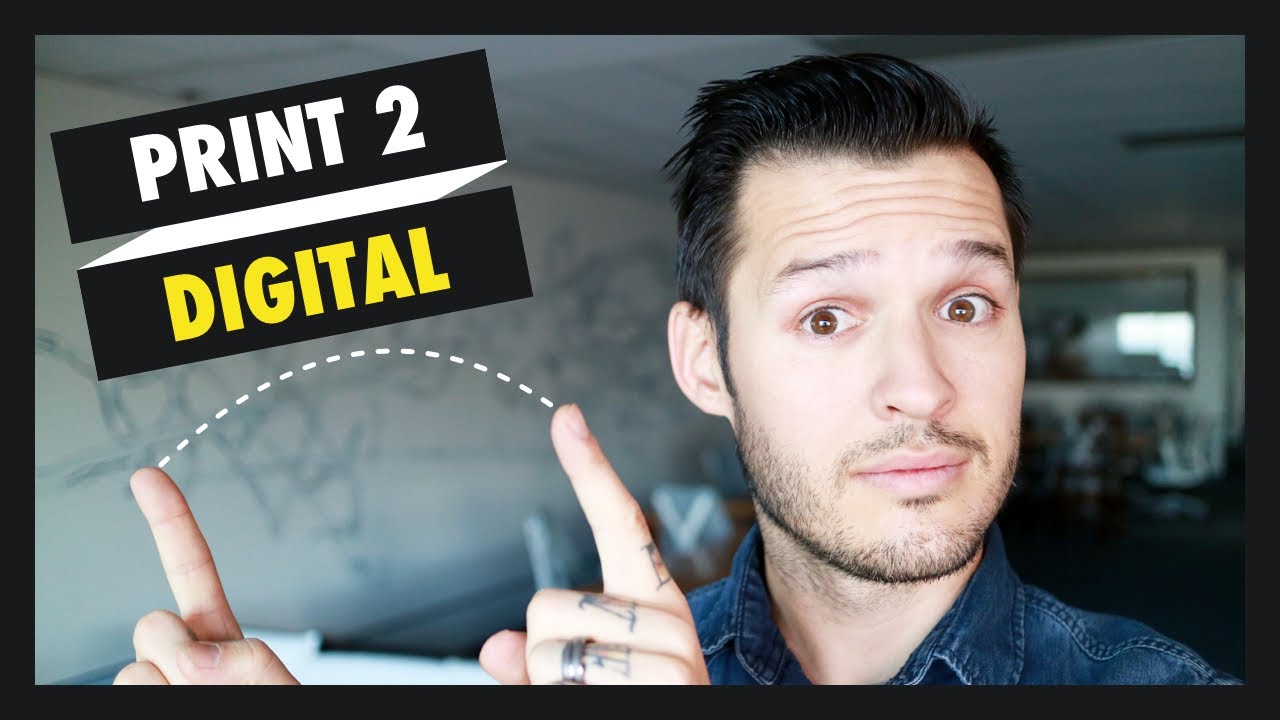 How to Move from Print Design to Digital Design (Web Design, UI Design, Product Design)