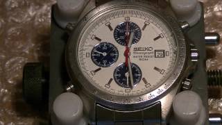 Seiko 7T32-7F80 Quartz Chronograph fully restored - YouTube