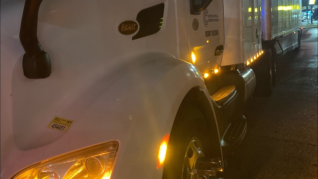 INSTALLING CAB AND SLEEPER CHICKEN LIGHTS - YouTube