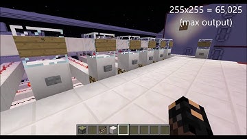 Minecraft 8-bit calculator(no mod/commandblock)