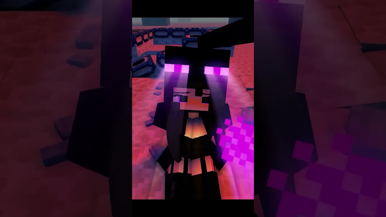 ender girl #minecraft #shorts