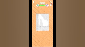 Paper Fold level 30 Complete 3D #shorts #game (iOS Android) #games Games
