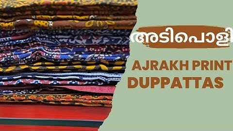 ajrakh print duppattas ❤️#duppata #ajrakhprint #ajrakh