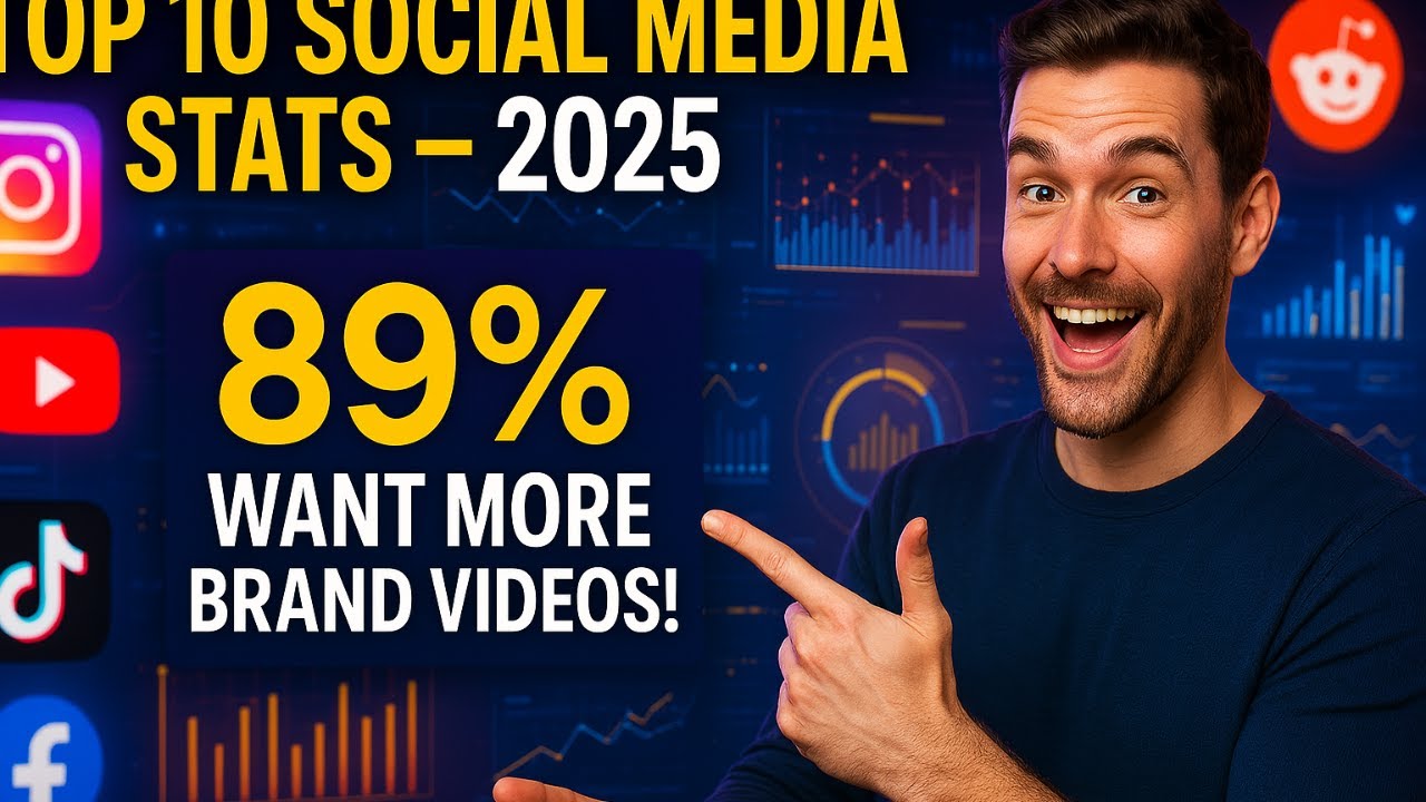 Top 10 Social Media Stats You MUST Know in 2025 (Instagram, YouTube, TikTok, X)