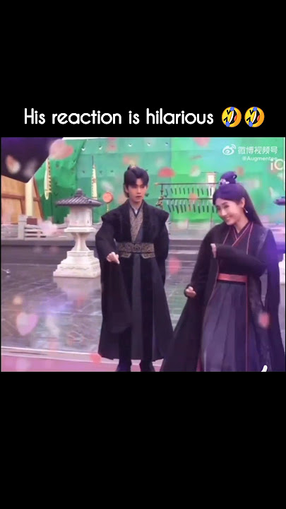 Allen ren reaction to xing fei dance 🤣🤣#burningflames ##xingfei #viral #shorts