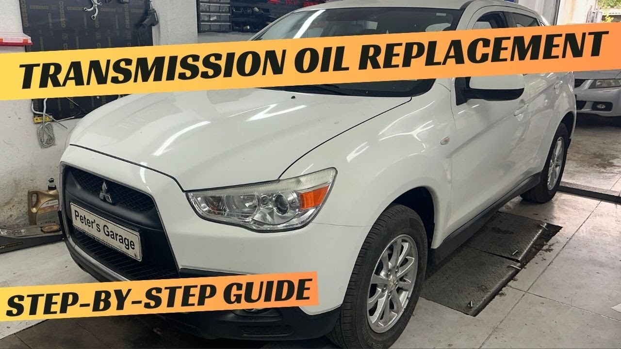 Замена масла в механической коробке передач Mitsubishi ASX