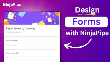 Design Elegant & Powerful Forms with NinjaPipe