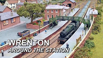 Around Wrenton Station, an N gauge model railway.