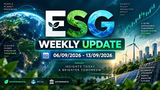 ESG Weekly Update | 06–13 Sep 2026 | Carbon Markets, CBAM & Green Finance