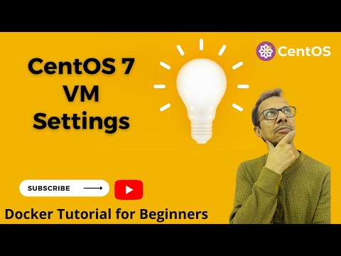 4-Centos 7 VM Settings | Docker Tutorial for Beginners (Hindi) | Learn Docker | Docker Course