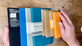 Notebook haul  Letts, NU, Moleskine, Rhodia, Pukka Pad