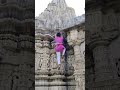 Rukmini Mandir Flag Hosting 🚩Jai Shree Krishna 🙏 #shorts  #dwarka  #RukminiMandir #youyubeshort