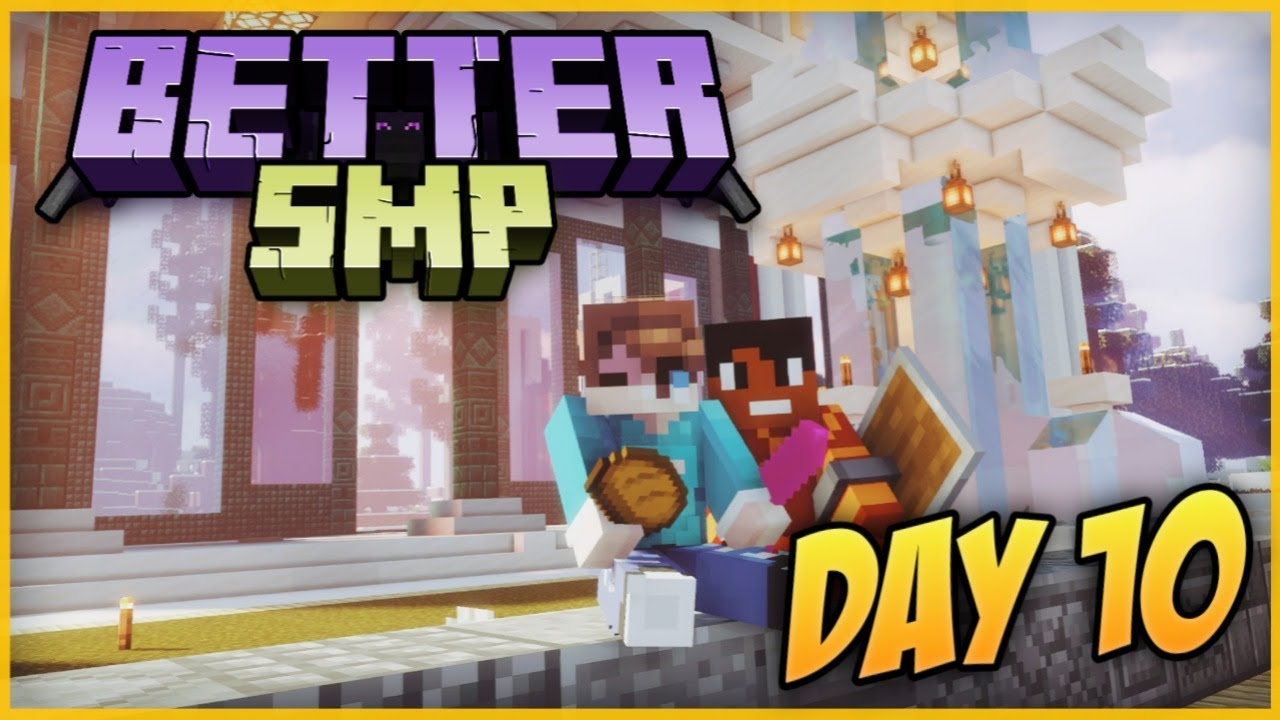 BETTER SMP | Townhall Ready? | Day 10 - YouTube