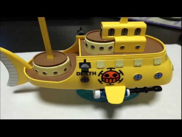 one piece ワンピース トラファルガー・ローの潜水艦 プラモ 作成