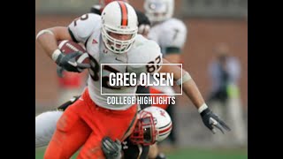 Greg Olsen College Highlights - Miami (Fl.)