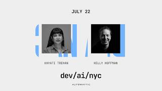 How a Google Designer Vibe Codes Her Own Creative Tools | Khyati Trehan × Kelly Hoffman | dev/ai/nyc