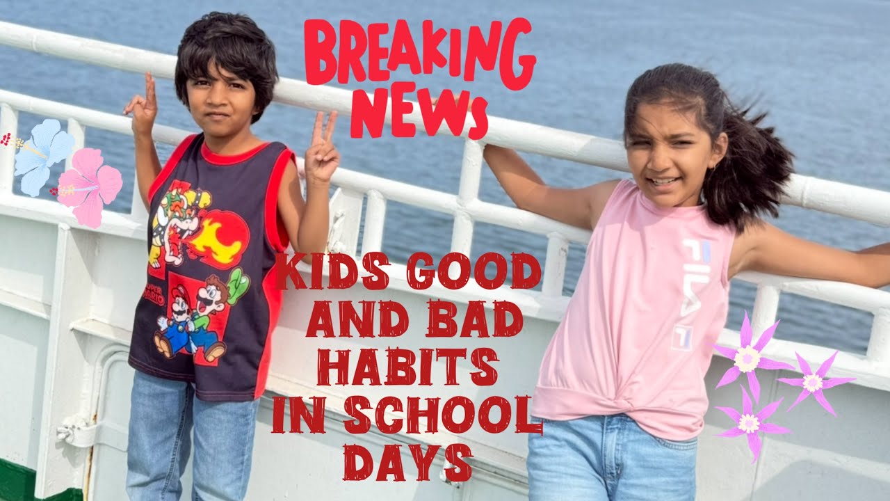 Good Habits vs Bad Habits for Kids 👦👧 | Fun Learning & Behavior Talk ...