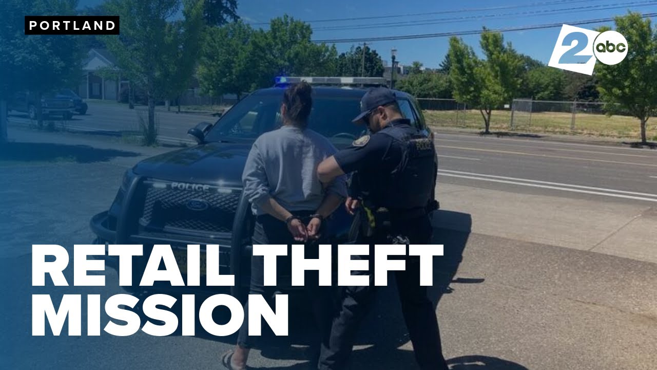 Portland Police arrest 36 in large-scale retail theft operation - YouTube