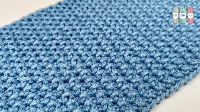 Seersucker - knitting in the round 🔯 Knit - Purl stitches