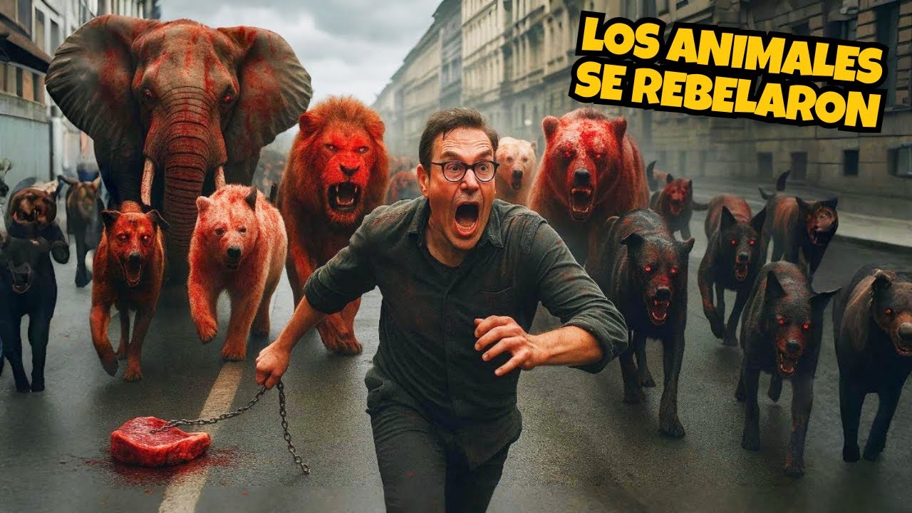 ANIMALES DEL MONDO TODO se alborotan juntos y deciden que los HUMANOS son sus MAYORES ENEMIGOS