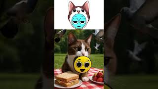 Sprunki Oc. Pop Cat Breakfast Eating