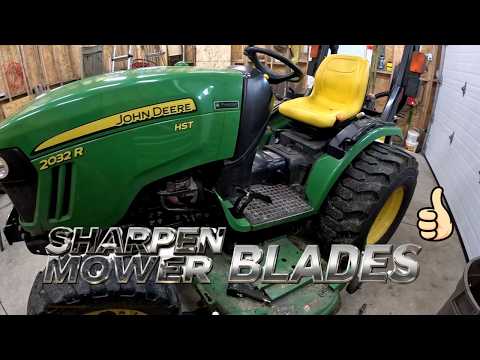 Servicing the John Deere 62D on Ramp mower deck and some Boaris 8N talk