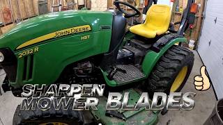 Servicing the John Deere 62D on Ramp mower deck and some Boaris 8N talk
