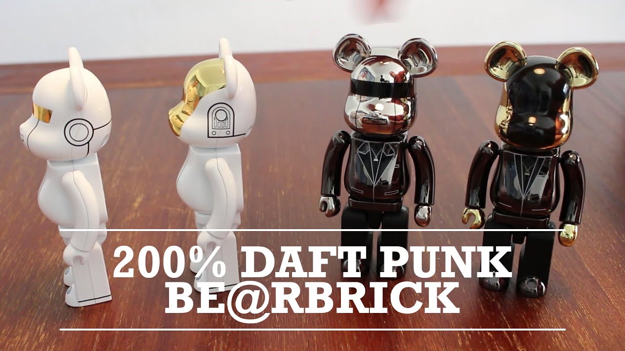 :: 200% DAFT PUNK BEARBRICK (WHITE SUITS) REVIEW :: #006 ::