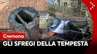 Cremona sfregiata dal temporale, danneggiate Cattedrale e torre civica: "Cosa mai vista in 90 anni"