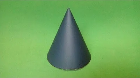 Como fazer um cone de papel para foguete?