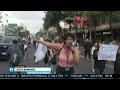 Bombas molotov, fuego, golpes: Así se dividió la marcha por el 2 de octubre
