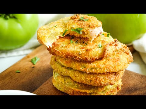 Paula Deen's Air Fryer Fried Green Tomatoes Recipe