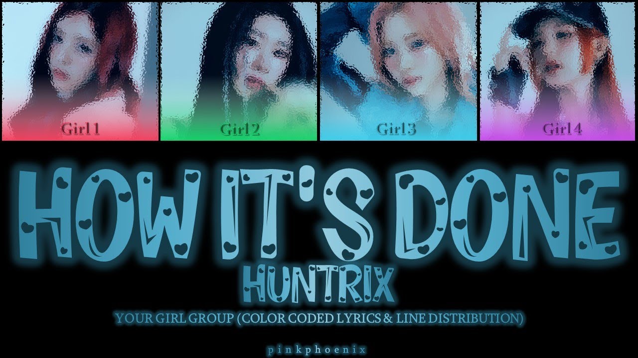 [Your girl group - 4 members] ☾ HOW IT'S DONE BY HUNTRIX ☽ || LINE ...