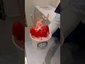 strawberry ice cream rolls いちご ロールアイス #japanesefood #food #icecream #viralvideo #viralshorts