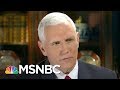 Mike Pence Up To His Neck In Russia Scandal, Losing Press Secretary | Rachel Maddow | MSNBC