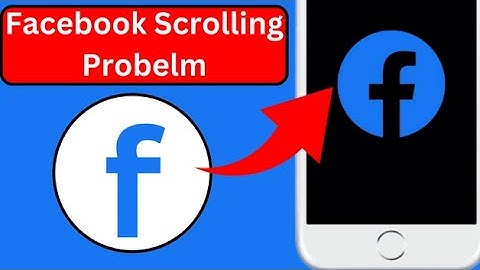 How to fix Facebook scrolling problem 2024 | Fix facebook scrolling problem on iPhone 2024 || iPad
