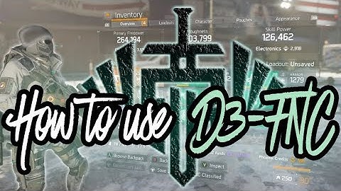 5 TIPS on how to MAXIMIZE D3-FNC in PVP | The Division 1.8.3 - Jesimein