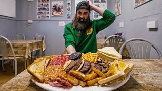 'I'VE GOT TO EAT THIS IN 12 MINUTES!?' TRYING TO BREAK A 9 YEAR RECORD | BeardMeatsFood