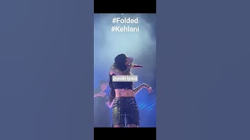 Thumbnail of #kehlani #folded #lyrics #music