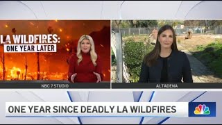 LA Wildfires: One Year Later | NBC 7 San Diego