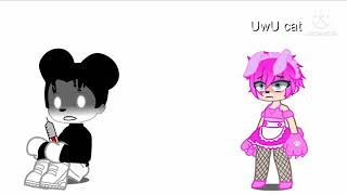 If Suicide Mouse Met Anuwu Cat cringe Warning