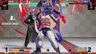 【KOF15】パナしやめられない 使用キャラ 庵、ナジュド、シルビィ