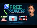 Finally, a Truly Free PDF Editor! | Better Than Smallpdf &amp; iLovePDF?
