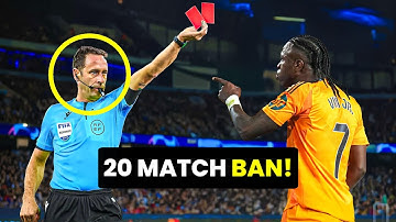 Legendary Red Card Moments