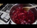 Very Quick and Easy Raspberry and Lime Jam