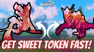 HOW to GET SWEET GACHA TOKEN FAST! JABBLEBASHHE! || Creatures of Sonaria