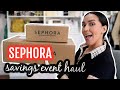 Sephora savings event haul