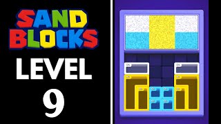 Sand Blocks: Drop Puzzle Level 9 Walkthrough 