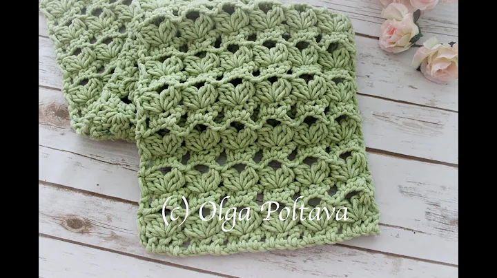 Easy Crochet Pattern: Bulky Lacy Scarf Tutorial