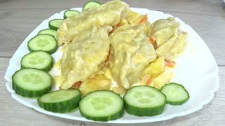 картинка: Традиционный Русский Обед из ФАРША,ТЕСТА и КАРТОШКИ такого Вкусного РЕЦЕПТА вы еще не ГОТОВИЛИ !